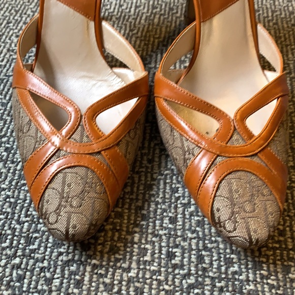 Dior Made In Italy, Dior Monogram, heels! Authentic! - Picture 2 of 12